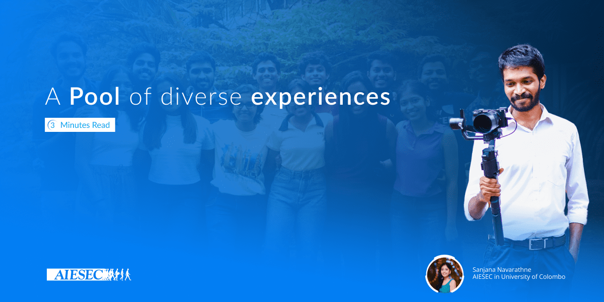 A pool of diverse experiences.